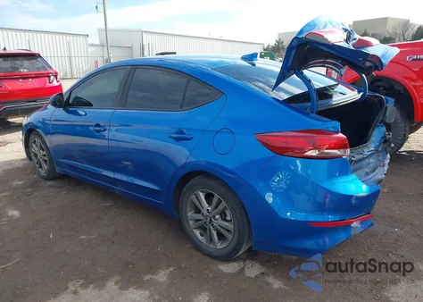 2018 Hyundai Elantra Sel from USA, damaged, VIN 5NPD84LF3JH240701